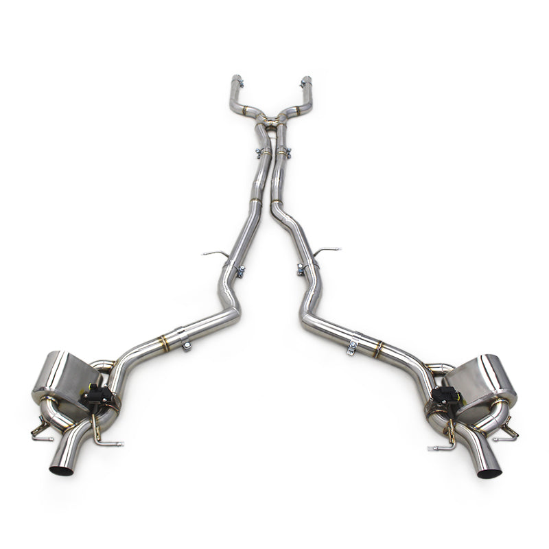 AMG E63s 3" Titanium Valved Exhausted Stystem W213 Mercedes-Benz